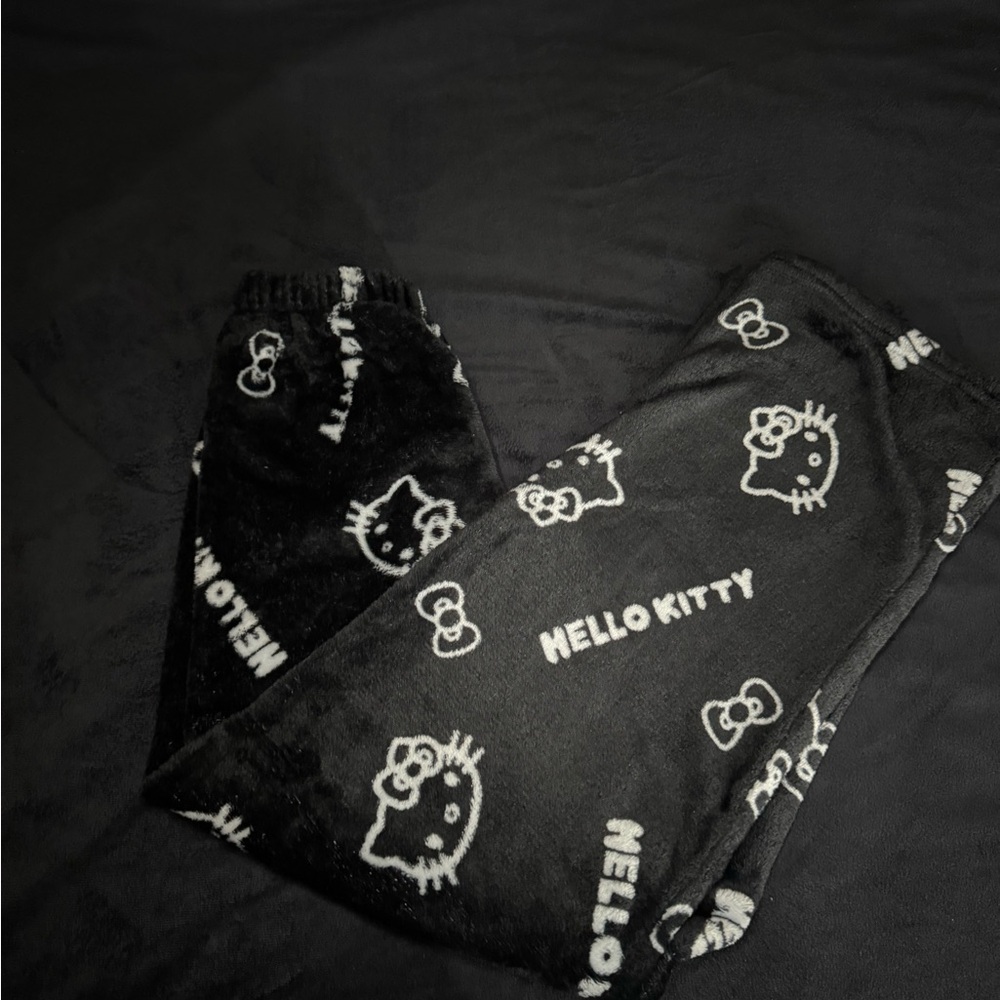 Hello Kitty Black Pajama Pants